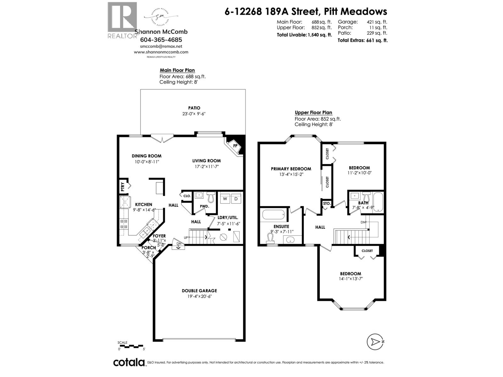 6 12268 189A STREET, Pitt Meadows