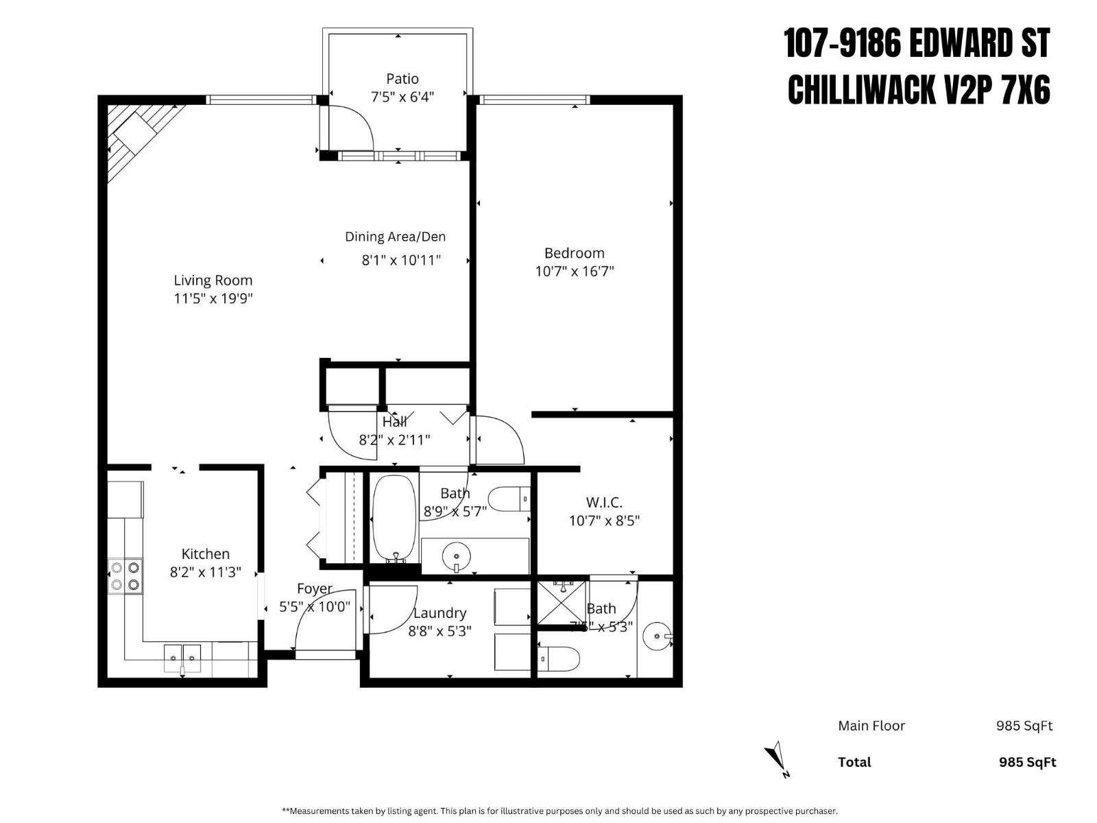 107 9186 EDWARD STREET, Chilliwack Proper West