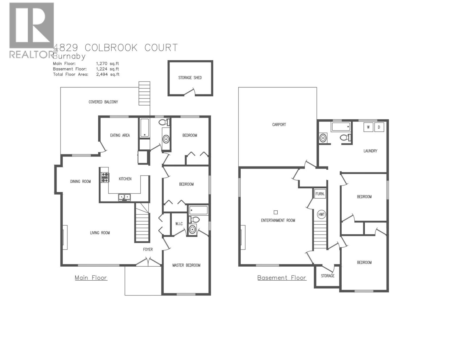 5 Bed, 3 Bath House for Sale in Burnaby – 4829 COLBROOK COURT, Burnaby – MLS# R3112535 - Image 30