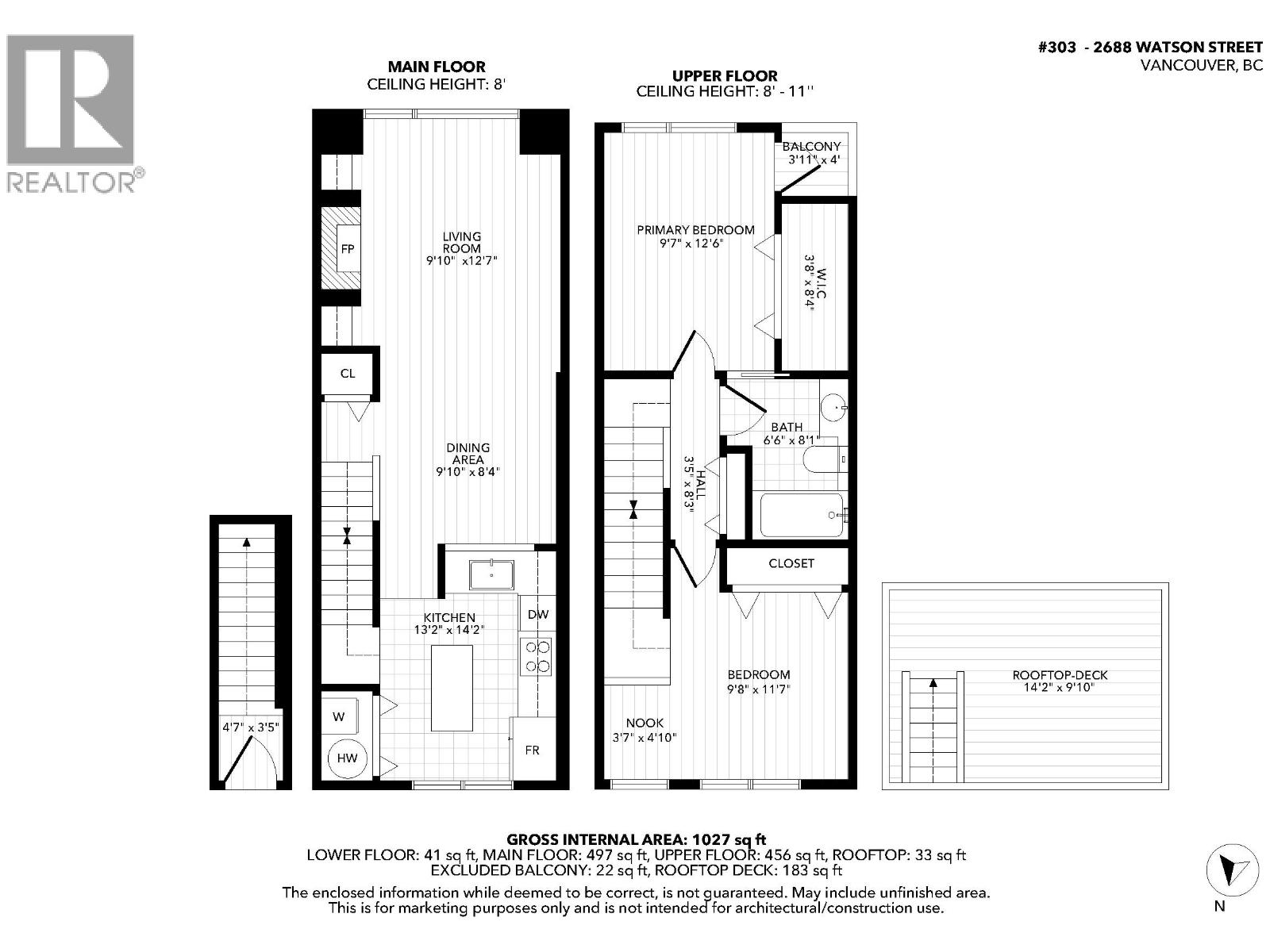 303 2688 WATSON STREET, Vancouver