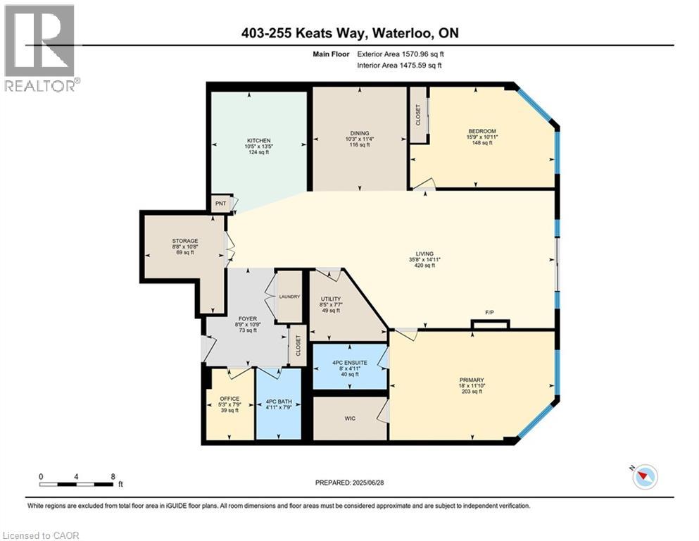 255 KEATS Way Unit# 403, Waterloo, Ontario, N2L6N6 — Photo 4