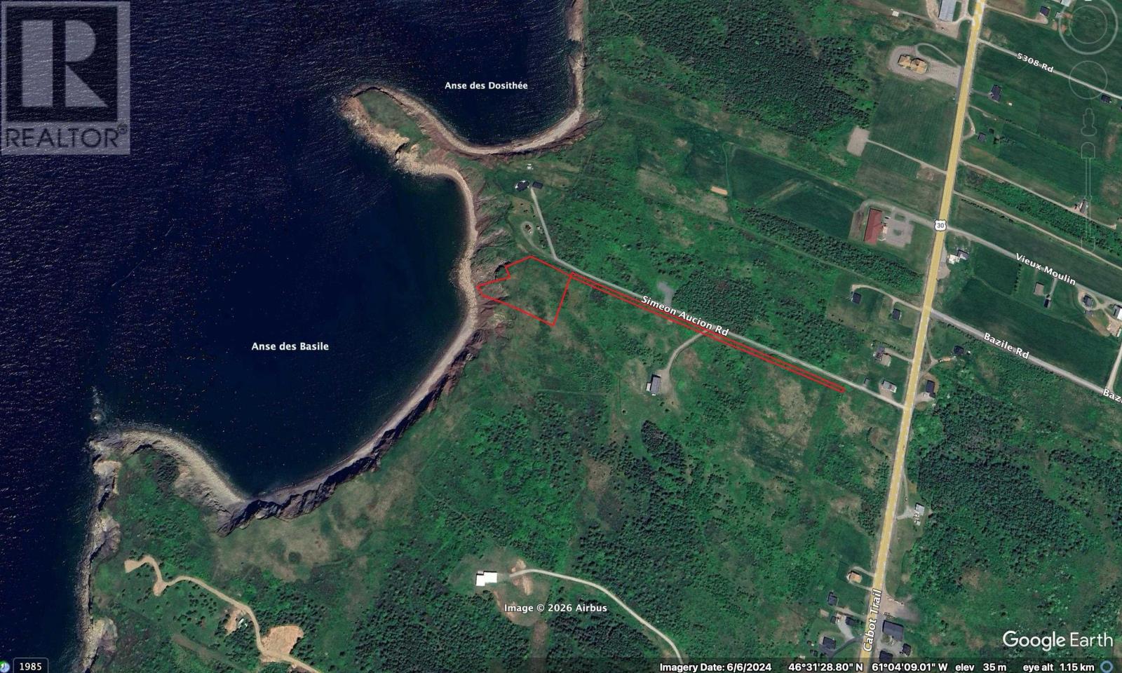 Property 5 of 15 of Lot1A CHEMIN SIMEON AUCOIN Road