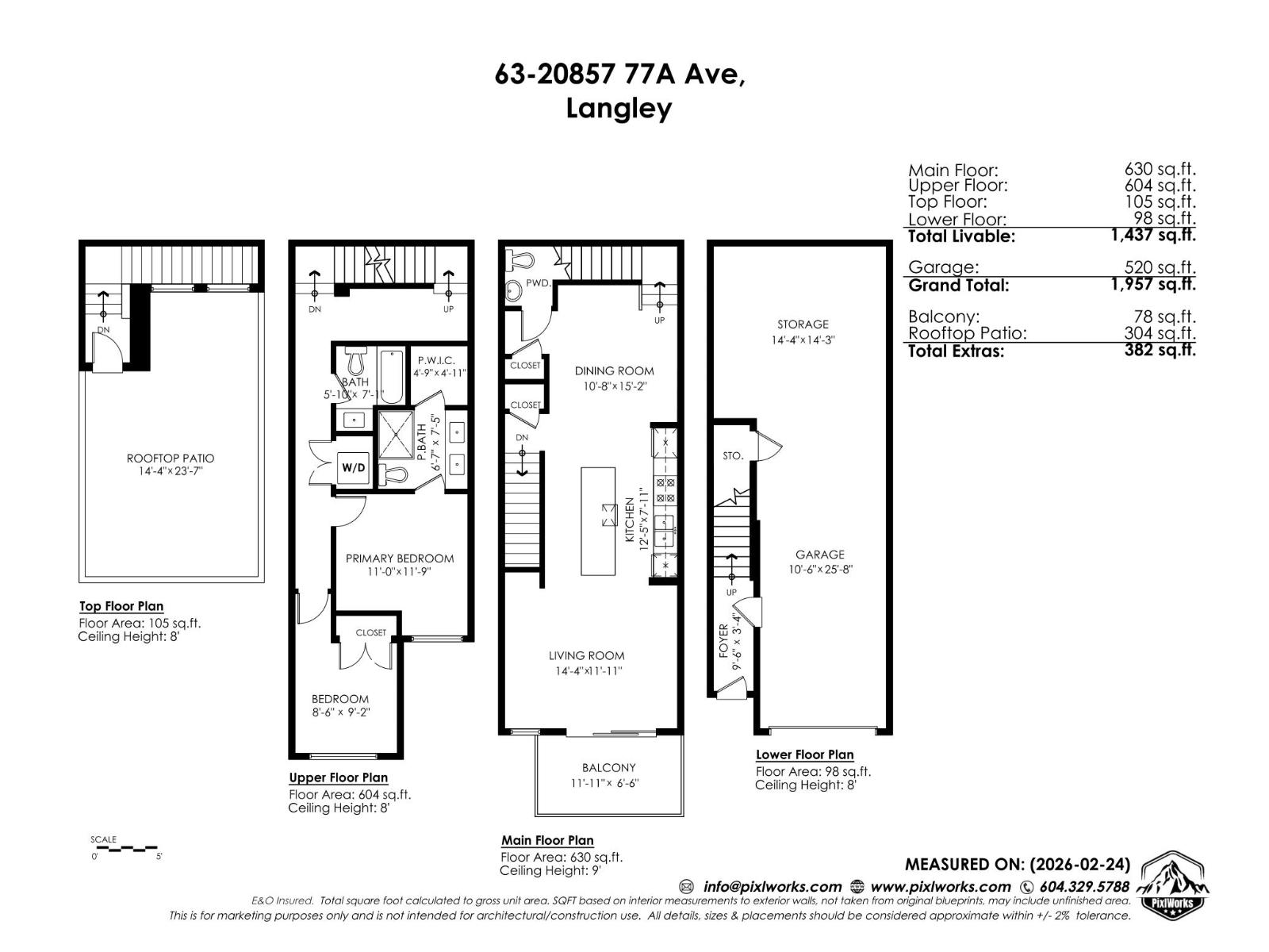 63 20857 77A AVENUE, Langley