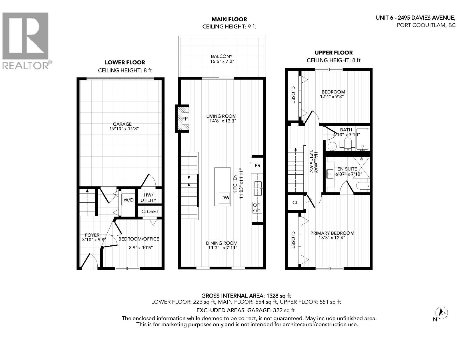 6 2495 DAVIES AVENUE, Port Coquitlam