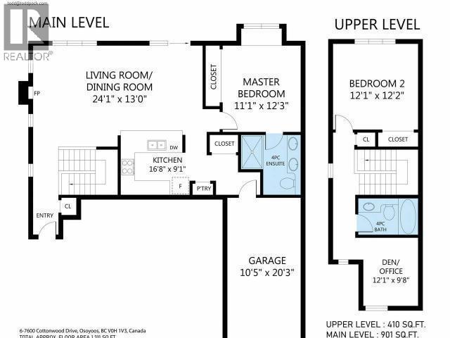 7600 COTTONWOOD Drive Unit# 6, Osoyoos