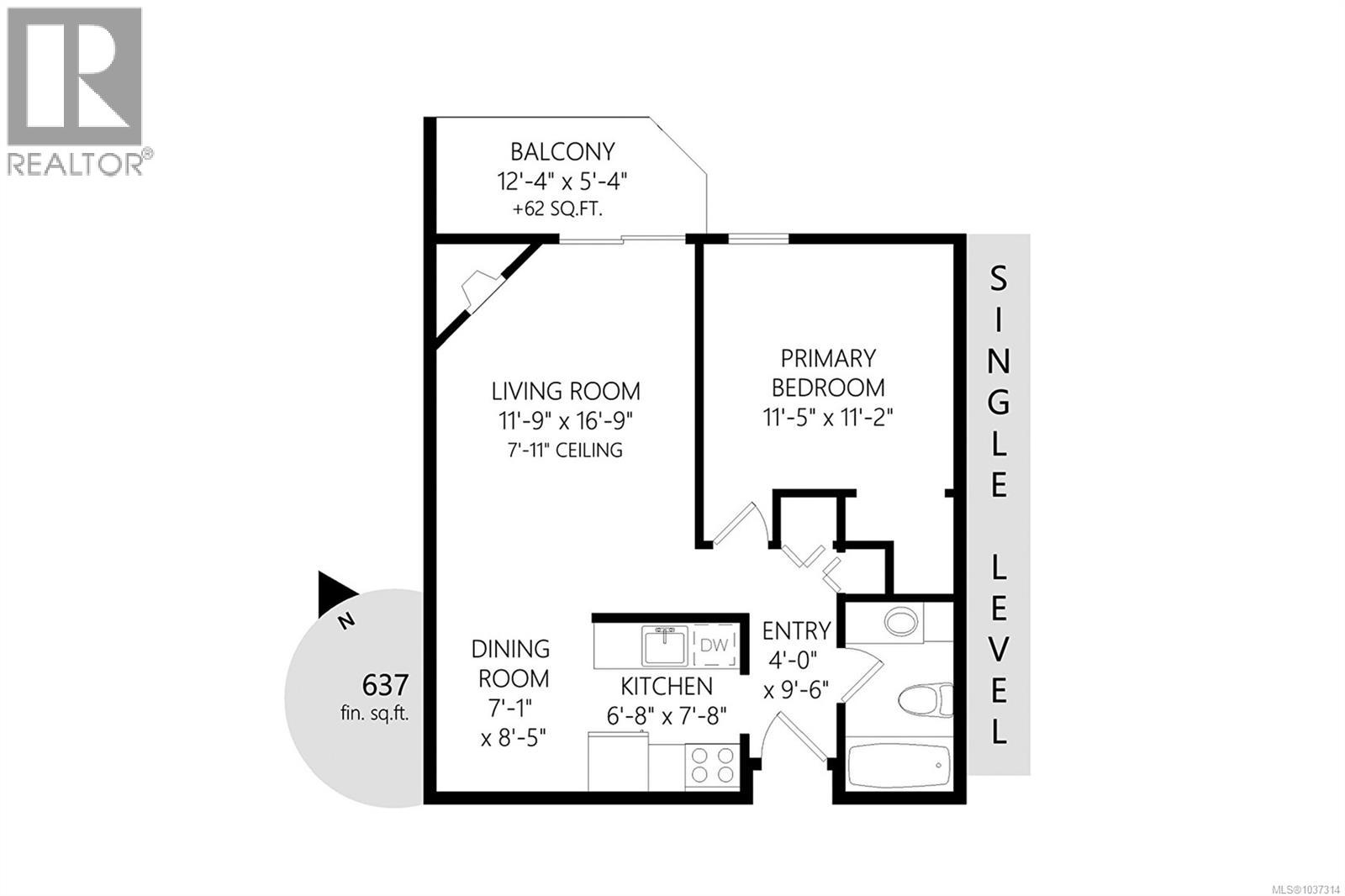 412 1655 Begbie St, Victoria
