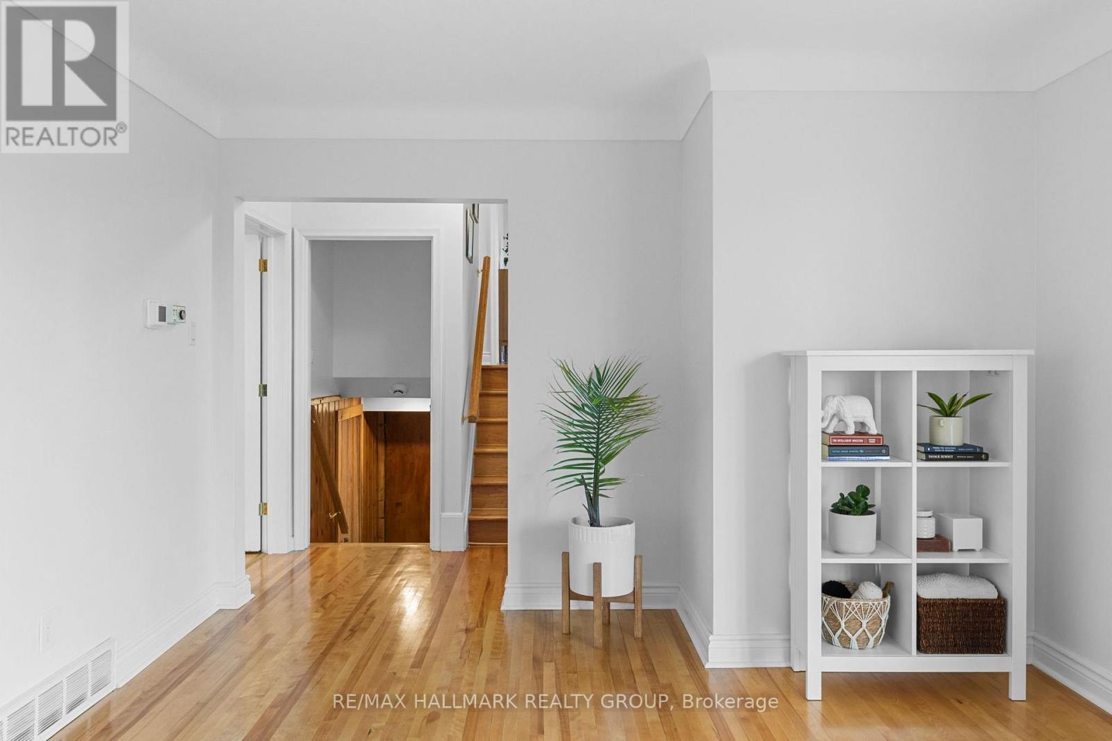 Open Layout with Hardwood Floors