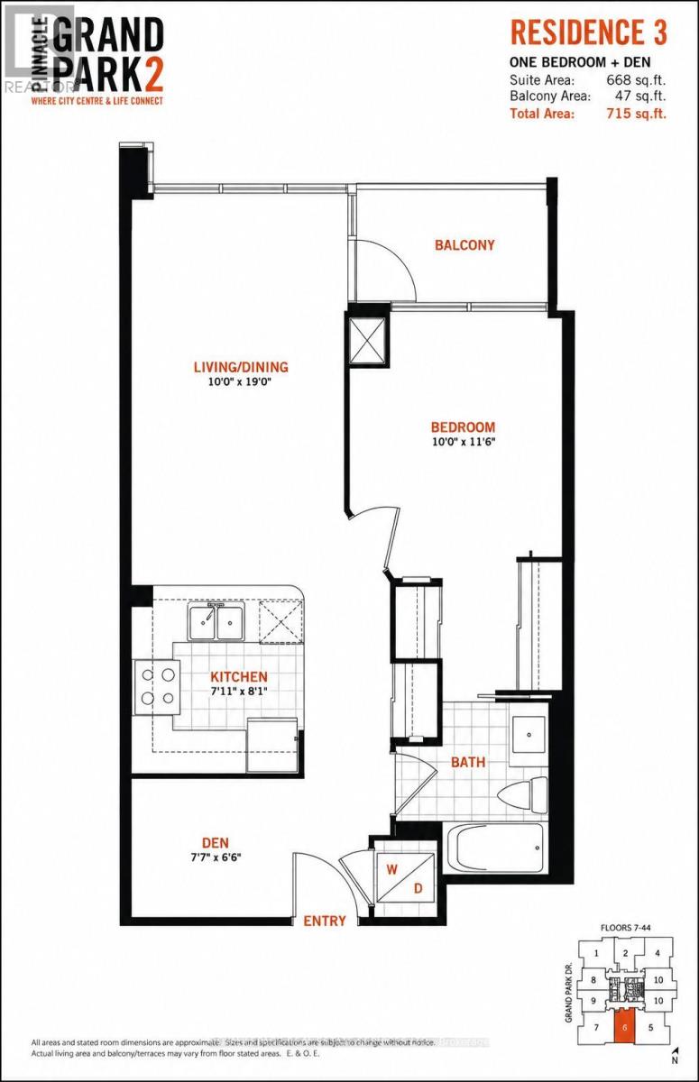 #2103 3975 GRAND PARK DRIVE - 45
