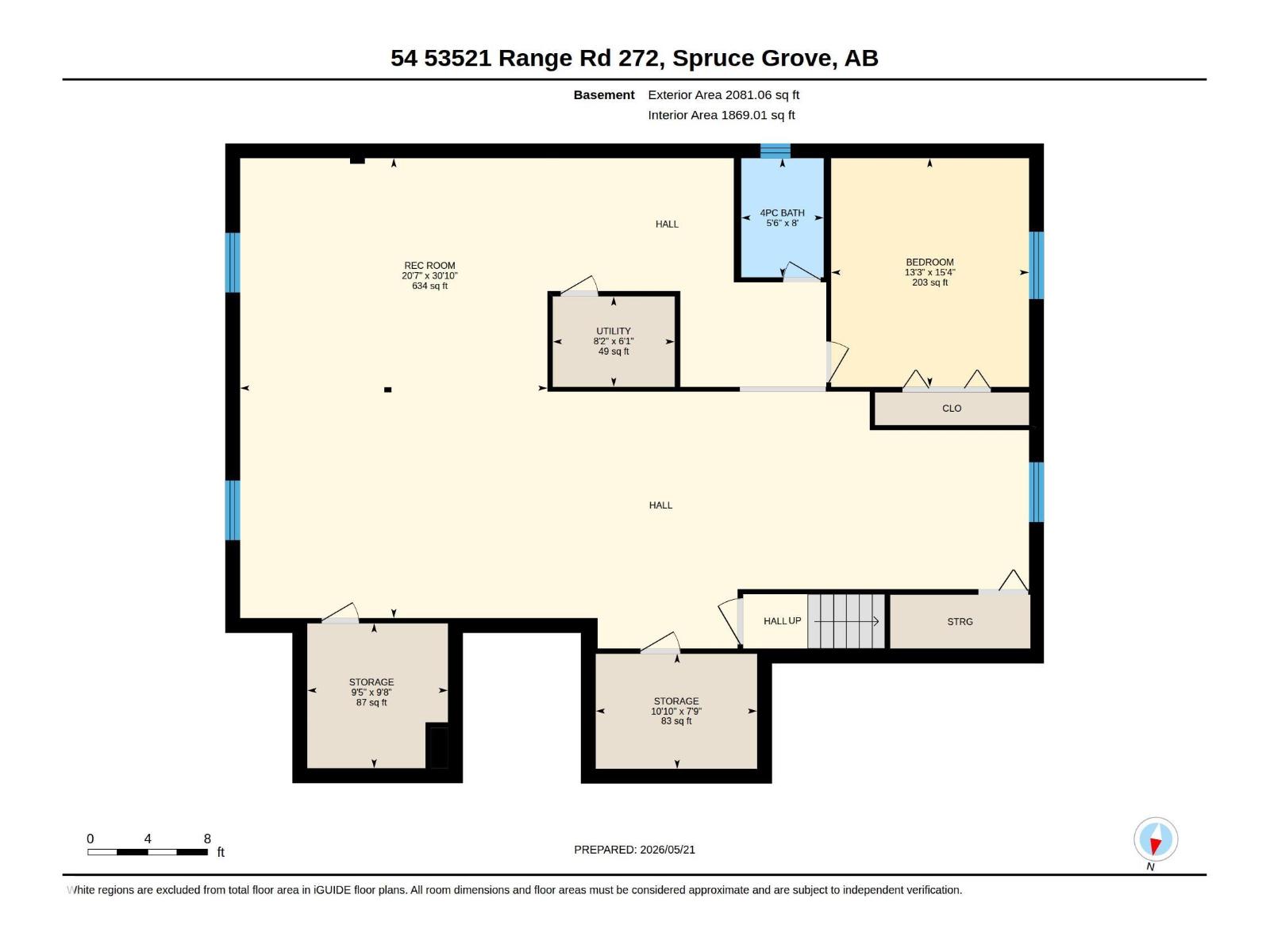 #54 53521 RGE ROAD 272 - 45