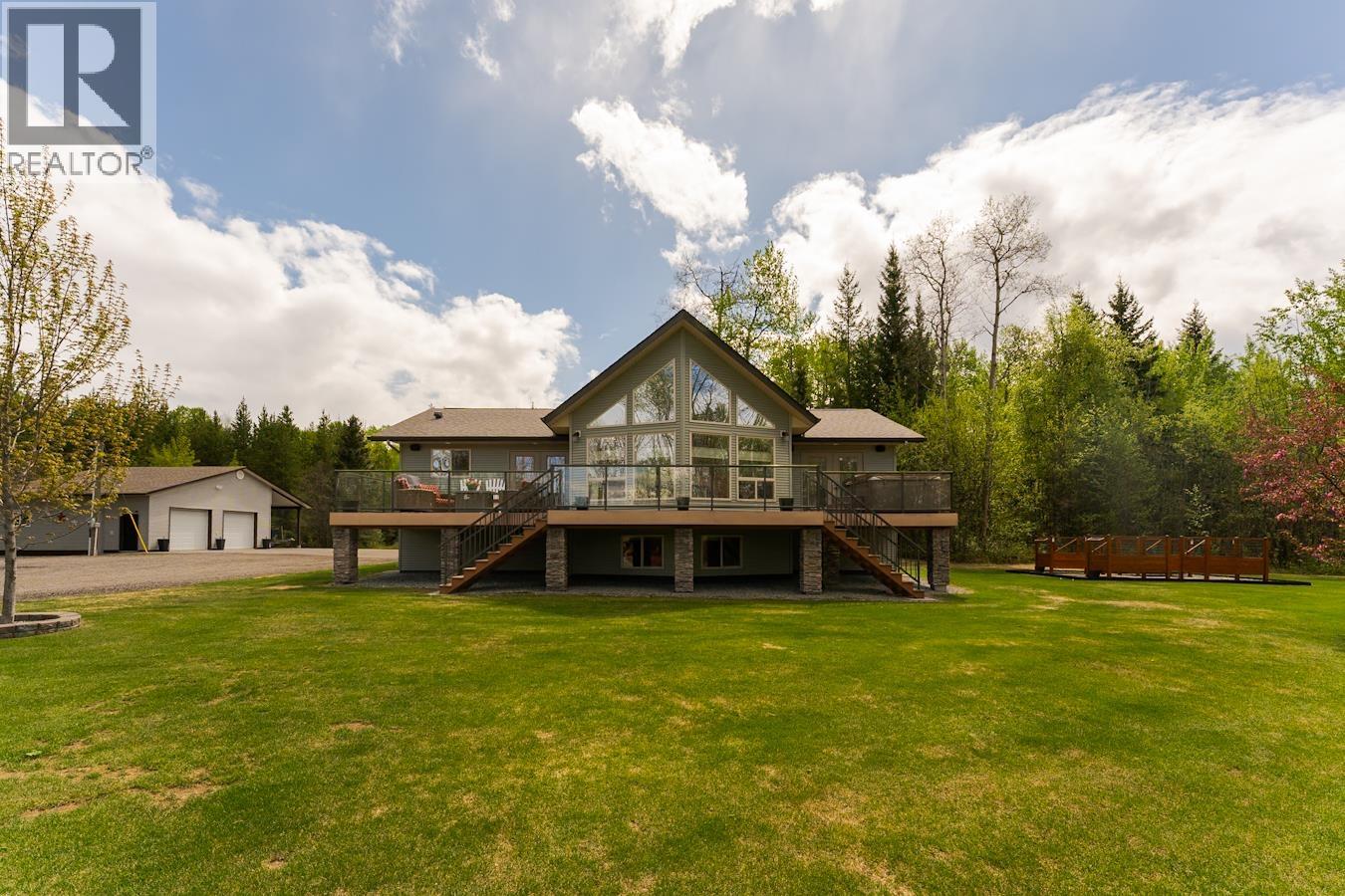 Front exterior of 18625 RONDEVIEW ROAD · Prince George, BC