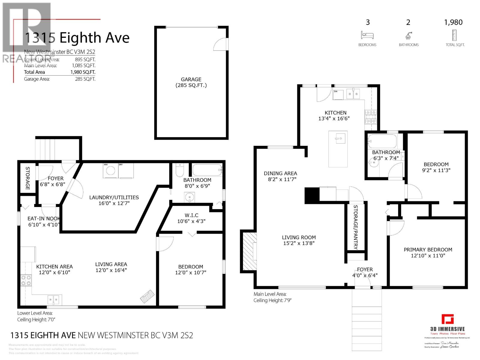 1315 EIGHTH AVENUE, New Westminster