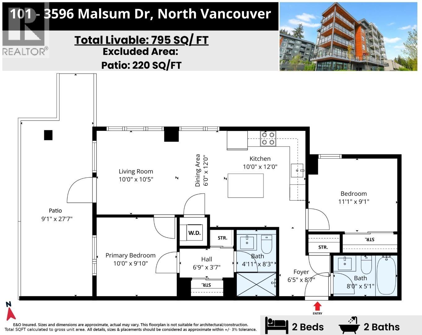 101 3596 MALSUM DRIVE, North Vancouver