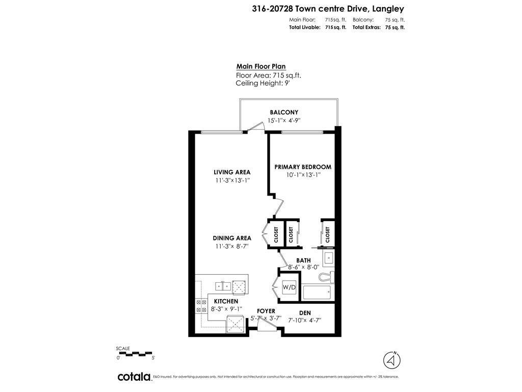 316 20728 WILLOUGHBY TOWN CENTRE DRIVE, Langley