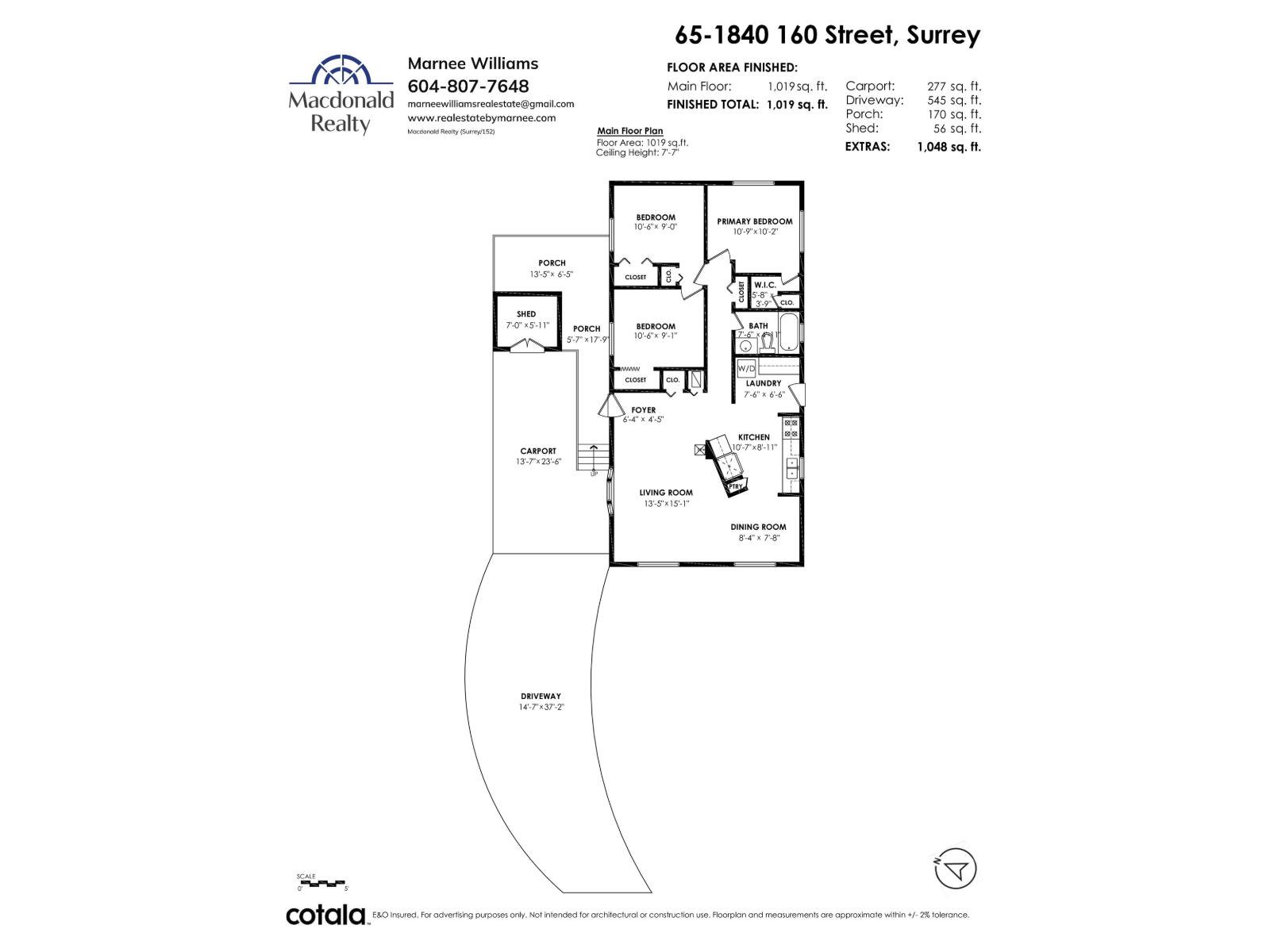65 1840 160TH STREET, White Rock