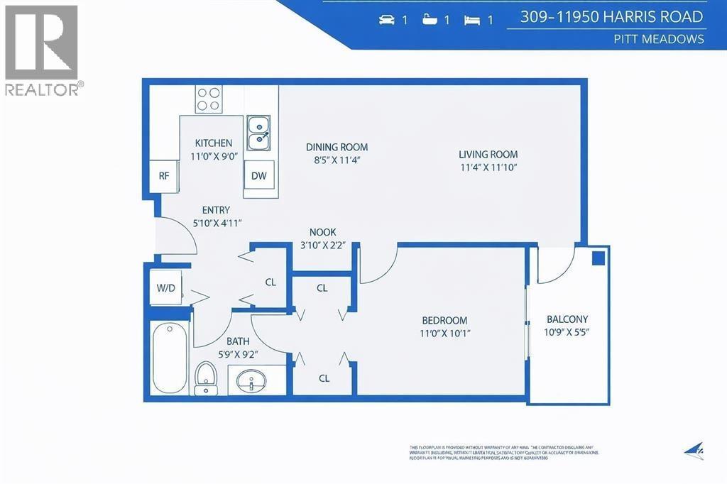 309 11950 HARRIS ROAD, Pitt Meadows