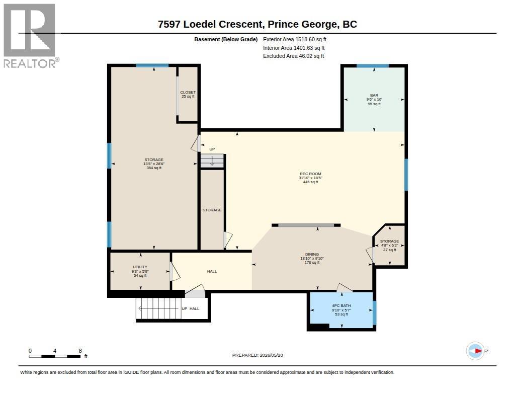 7597 LOEDEL CRESCENT, Prince George