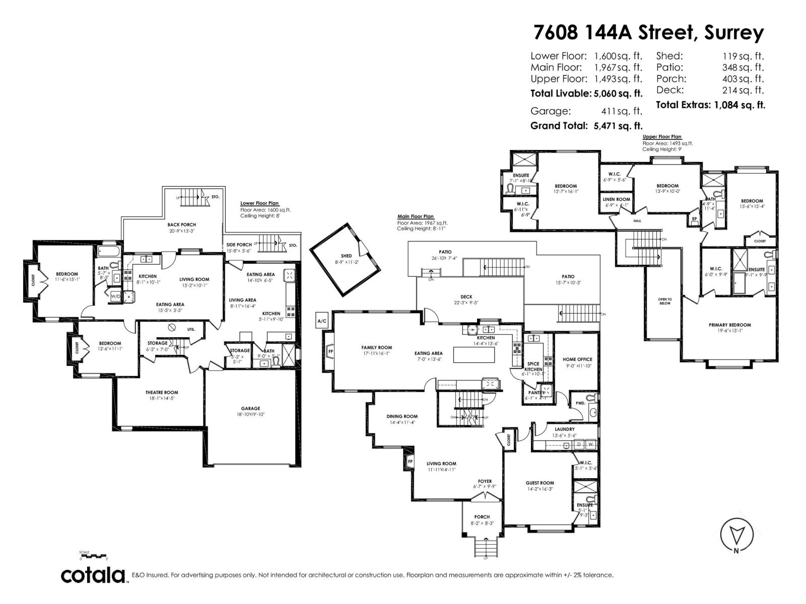 8 Bed, 7 Bath House for Sale in Surrey – 7608 144A STREET, Surrey – MLS# R3125391 - Image 25