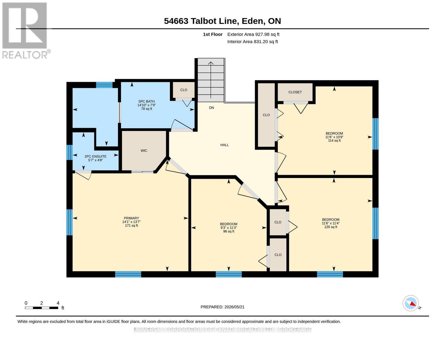 54663 TALBOT LINE, RR 1 LINE - 47