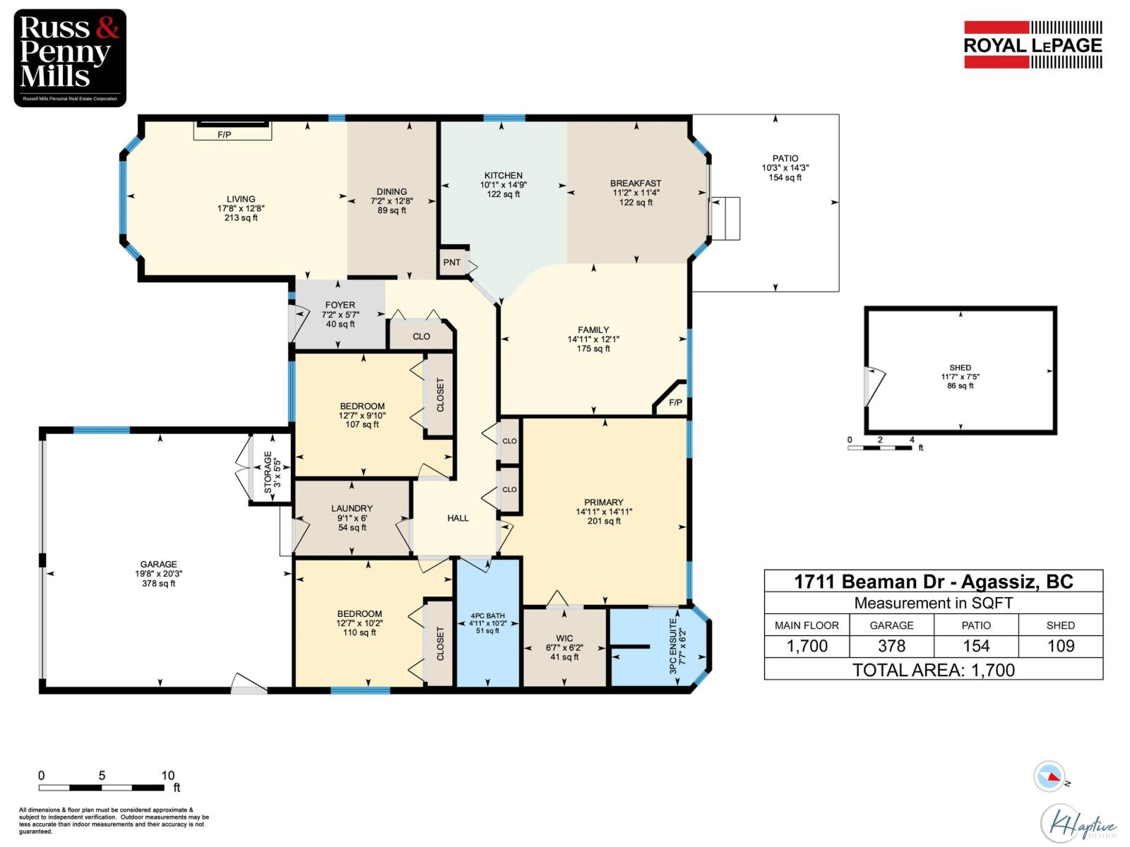 1711 BEAMAN DRIVE, Agassiz, Agassiz