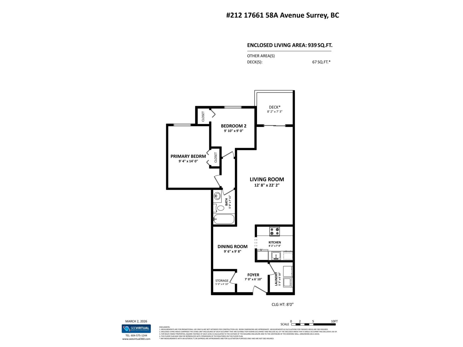 212 17661 58A AVENUE, Surrey
