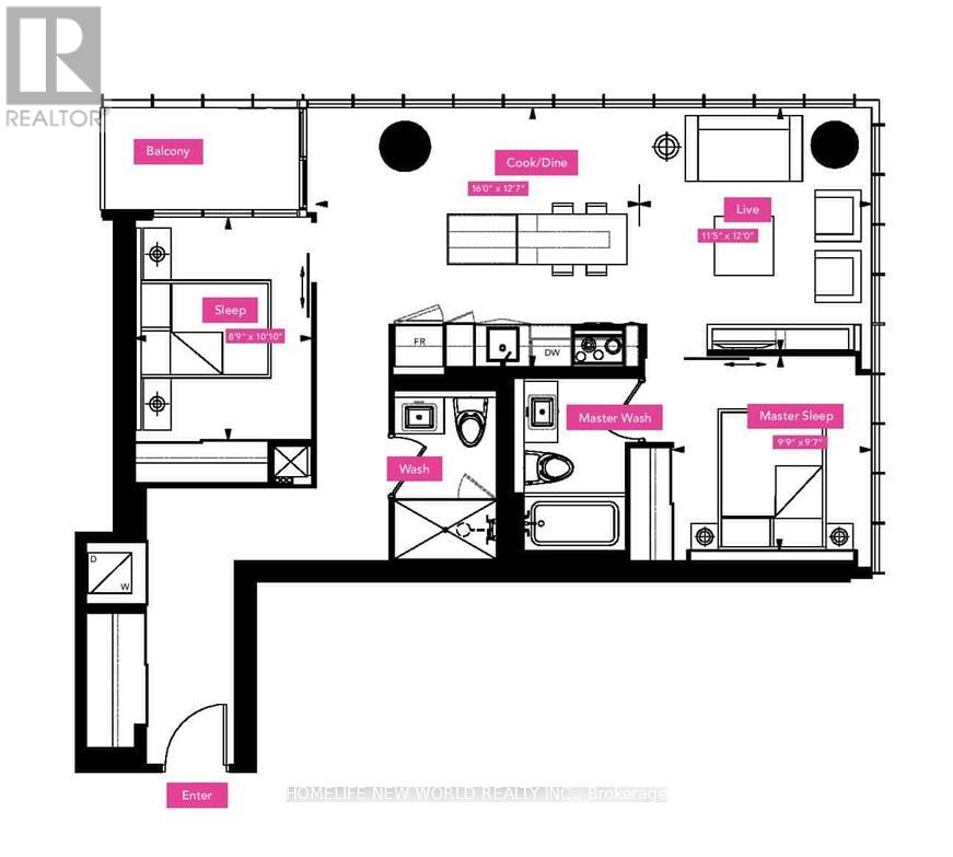 #1306 101 CHARLES STREET E - Image 2