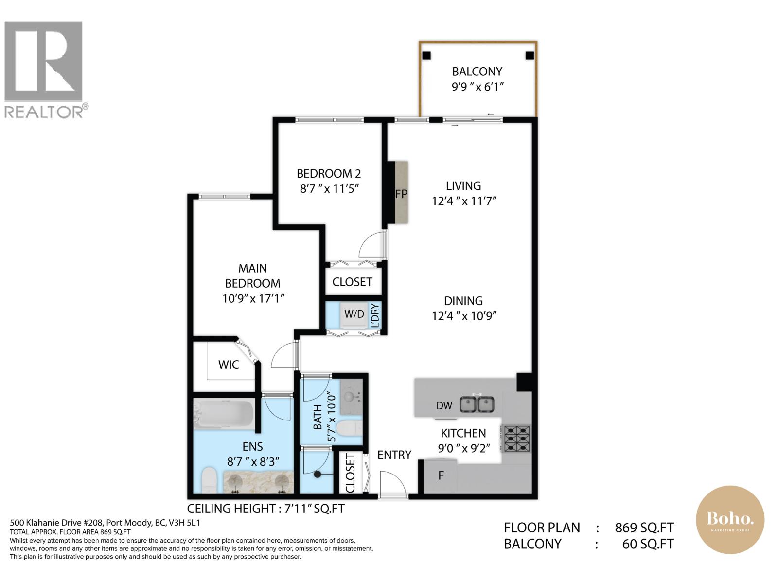 208 500 KLAHANIE DRIVE, Port Moody
