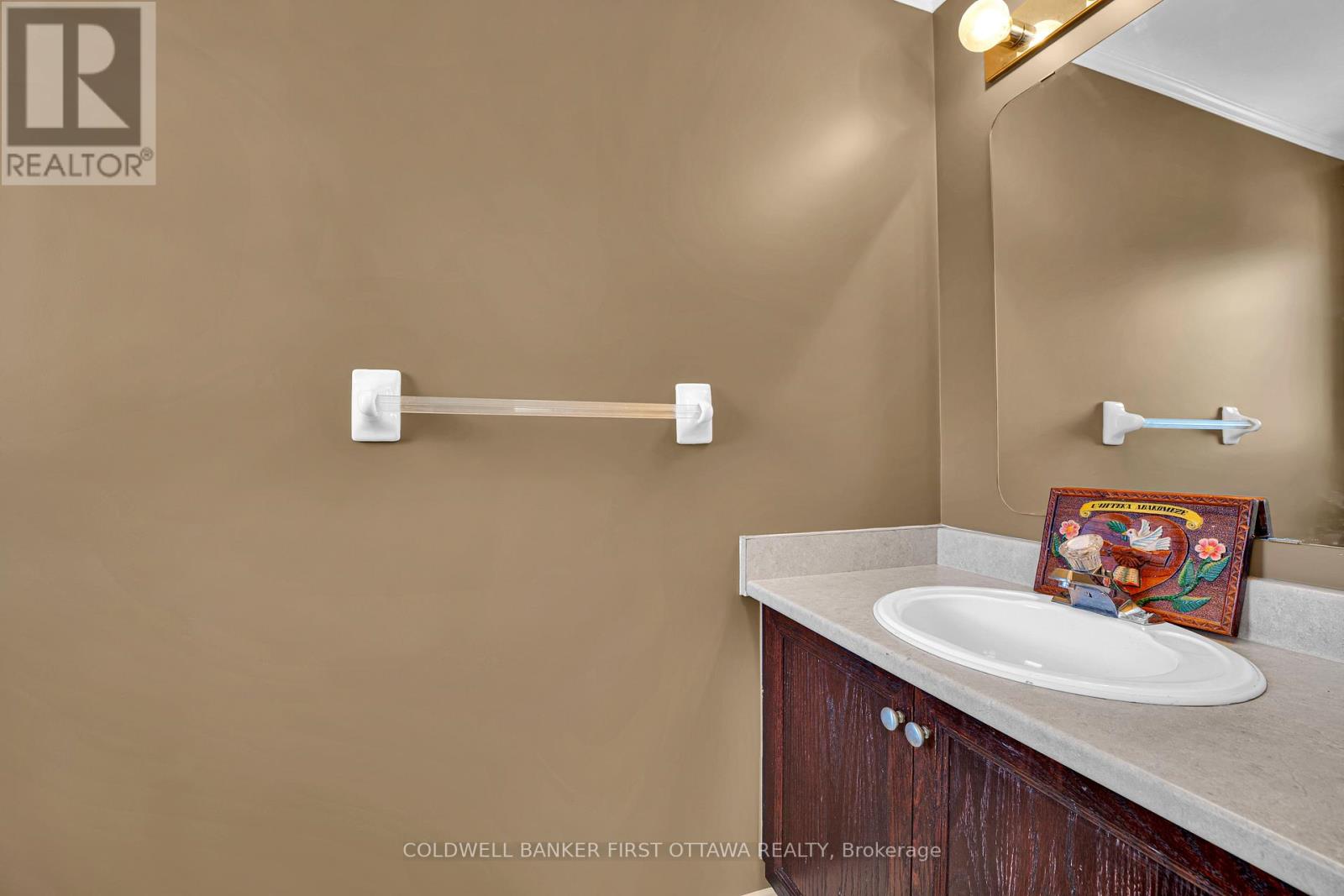 Partial bathroom on main level.