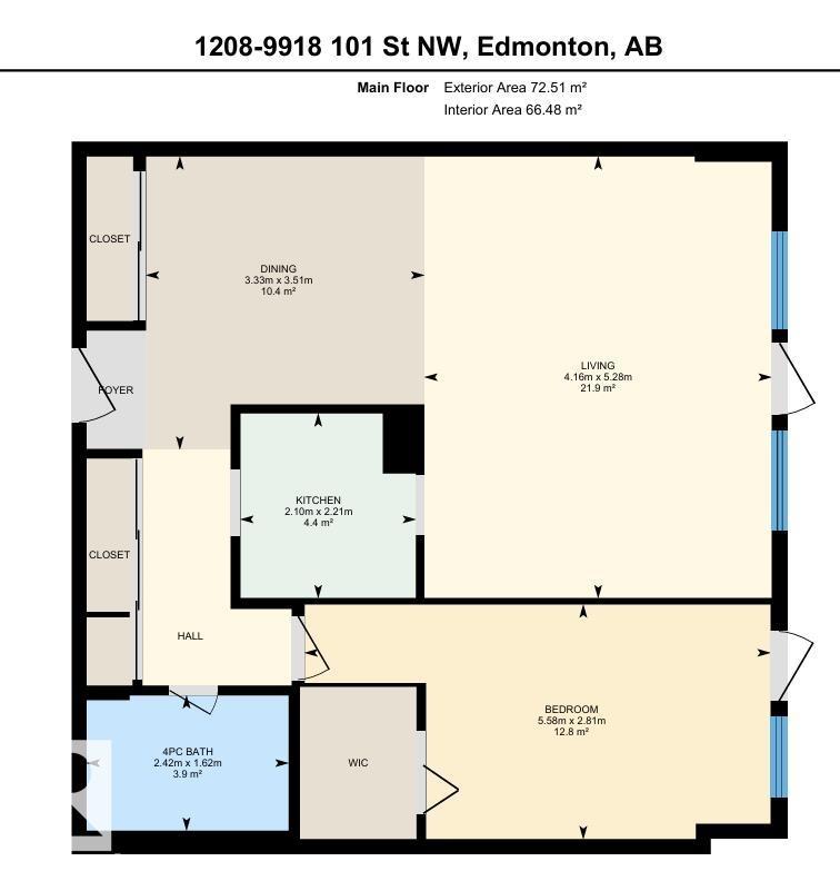 #1208 9918 101 ST NW - 46