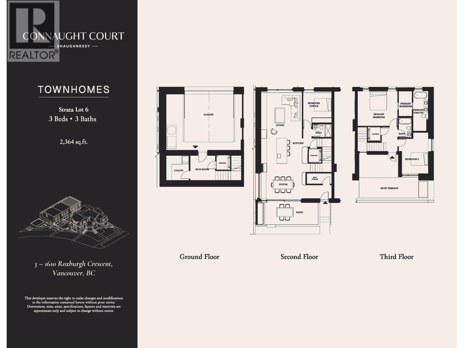 3 1610 ROXBURGH CRESCENT, Vancouver
