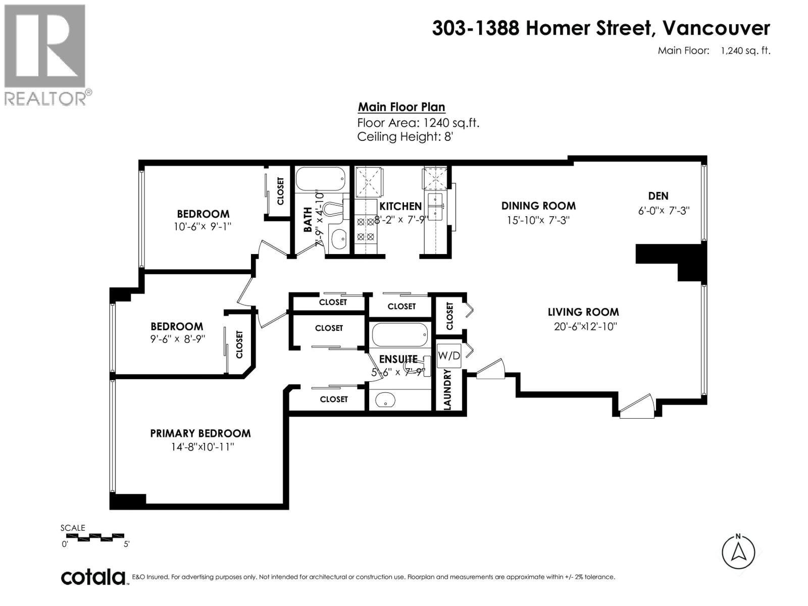 303 1388 HOMER STREET, Vancouver