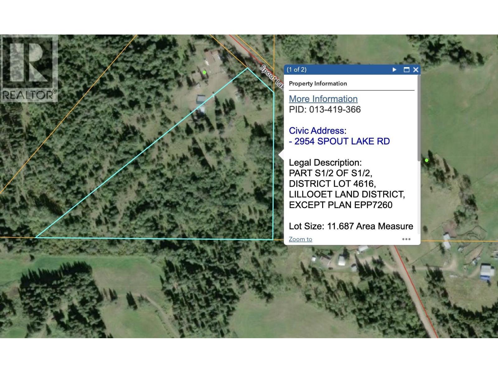 2954 SPOUT LAKE ROAD