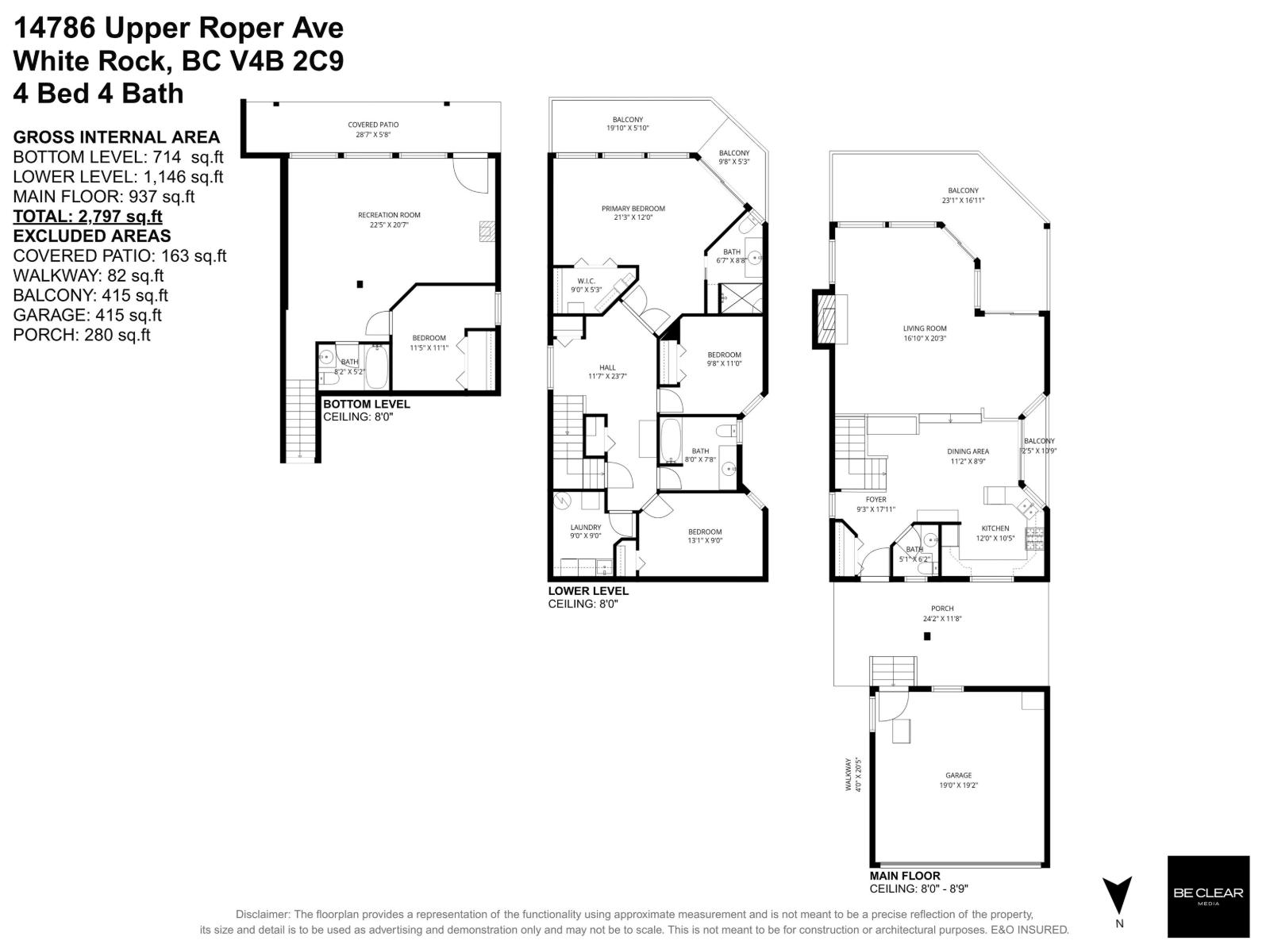 14786 UPPER ROPER AVENUE, White Rock