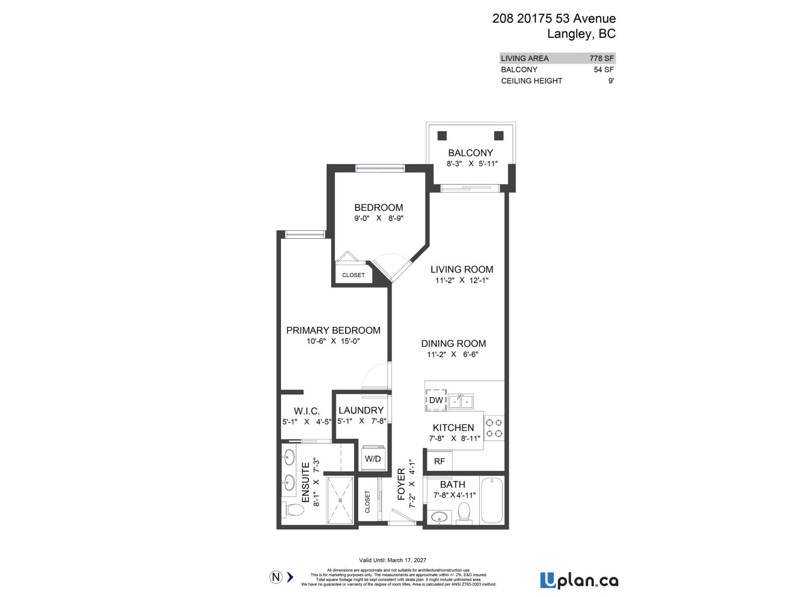 2 Bed, 2 Bath Apartment for Sale in Langley – 208 20175 53 AVENUE, Langley – MLS# R3111893 - Image 30