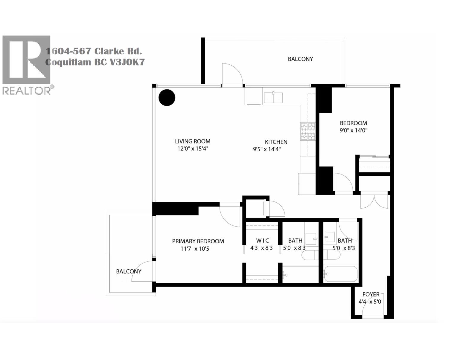 1604 567 CLARKE ROAD, Coquitlam