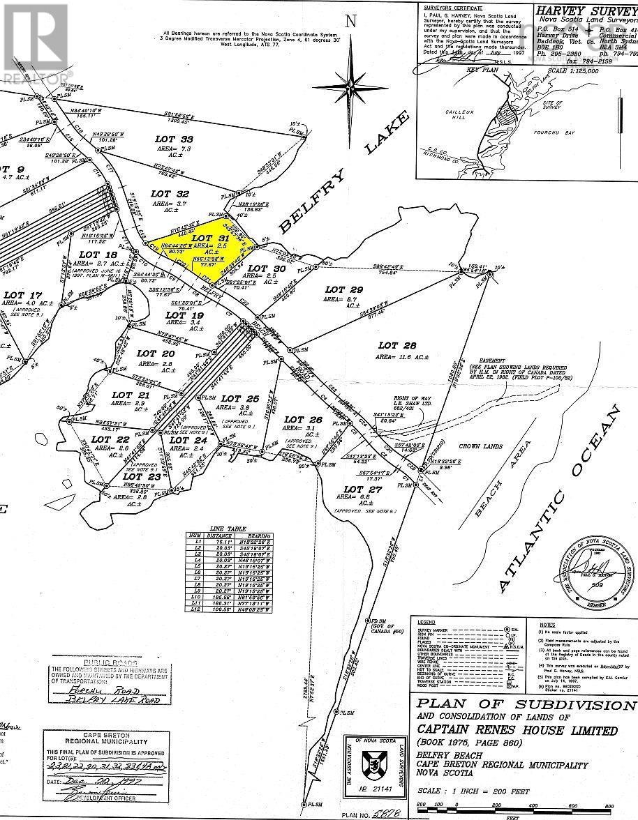 Property 15 of 48 of Lot 31 Belfry Lake Road