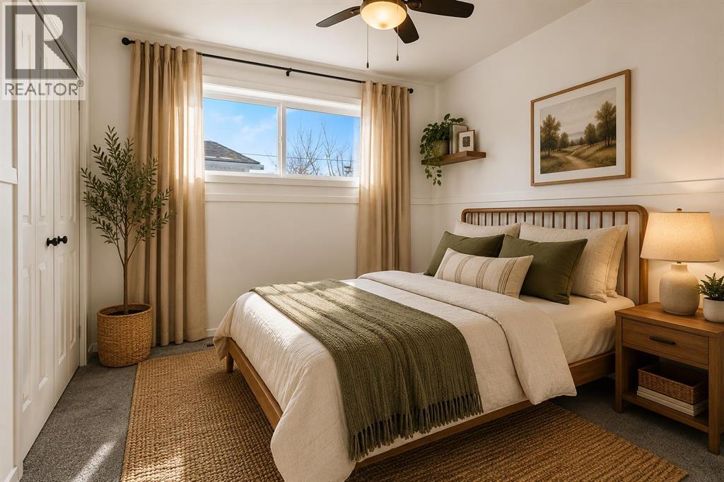 AI Staged Bedroom