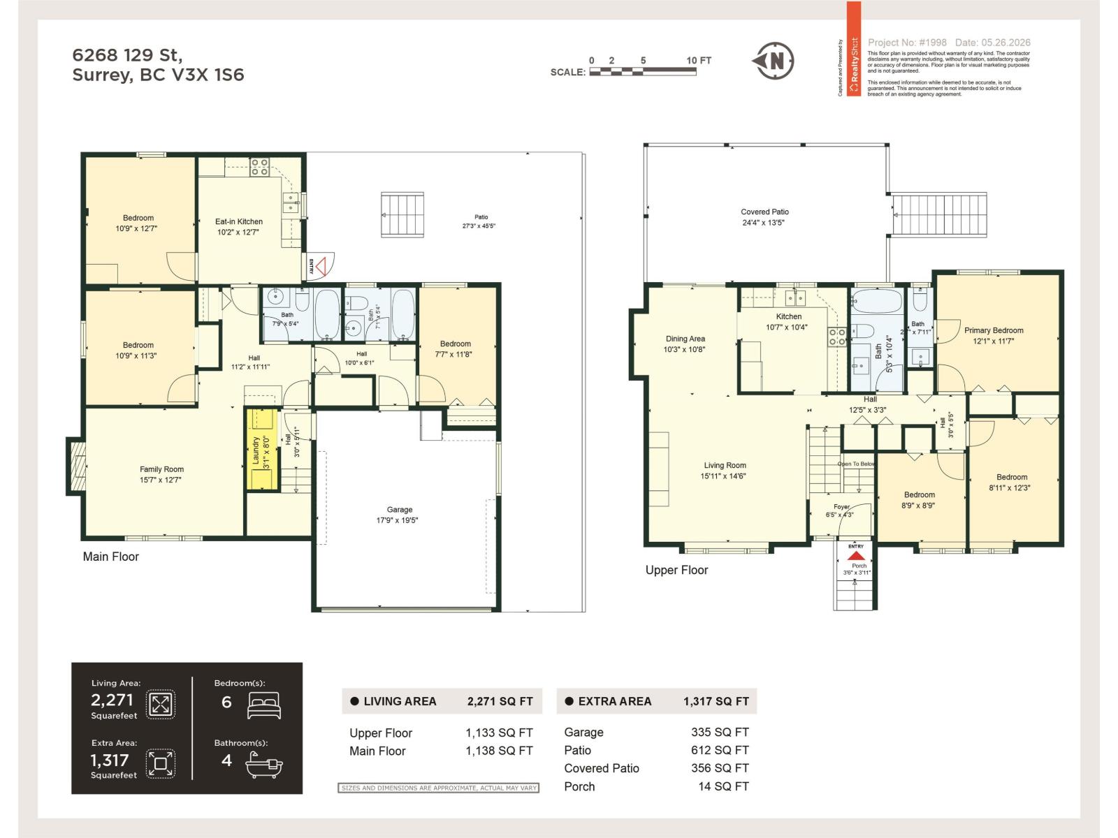 6 Bed, 4 Bath House for Sale in Surrey – 6268 129 STREET, Surrey – MLS# R3127534 - Image 34