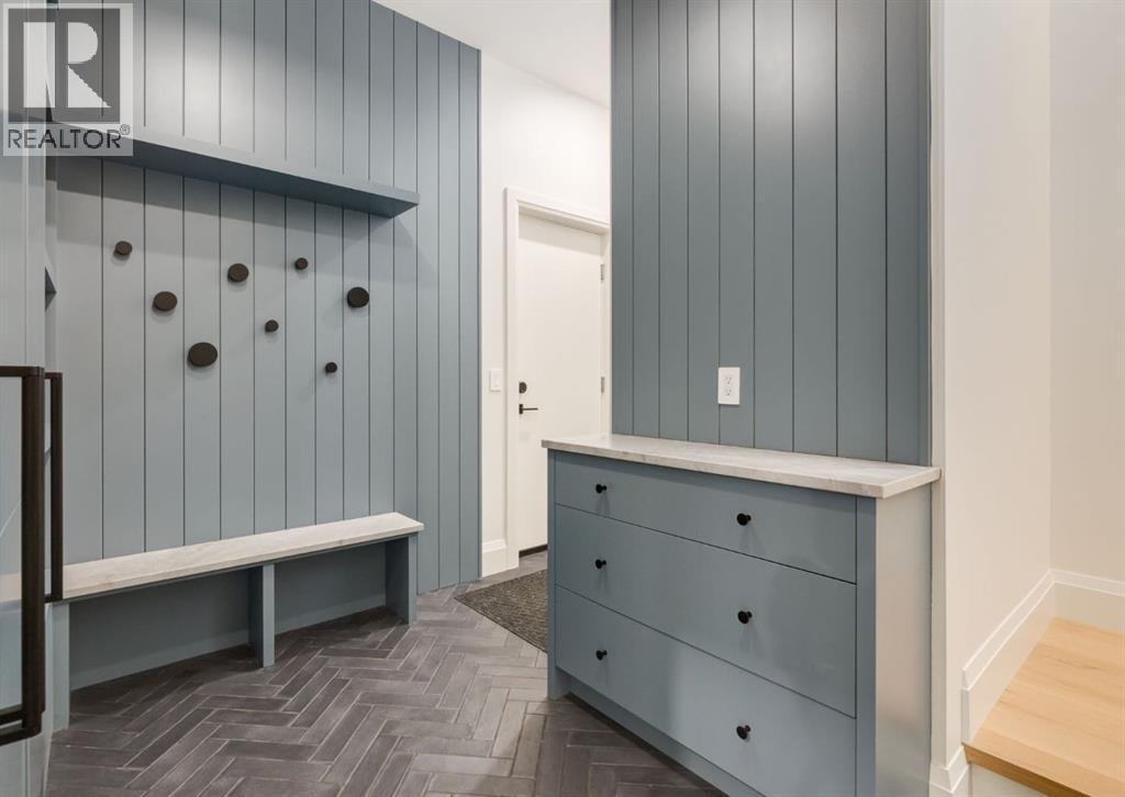 Mud room is connected to the garage