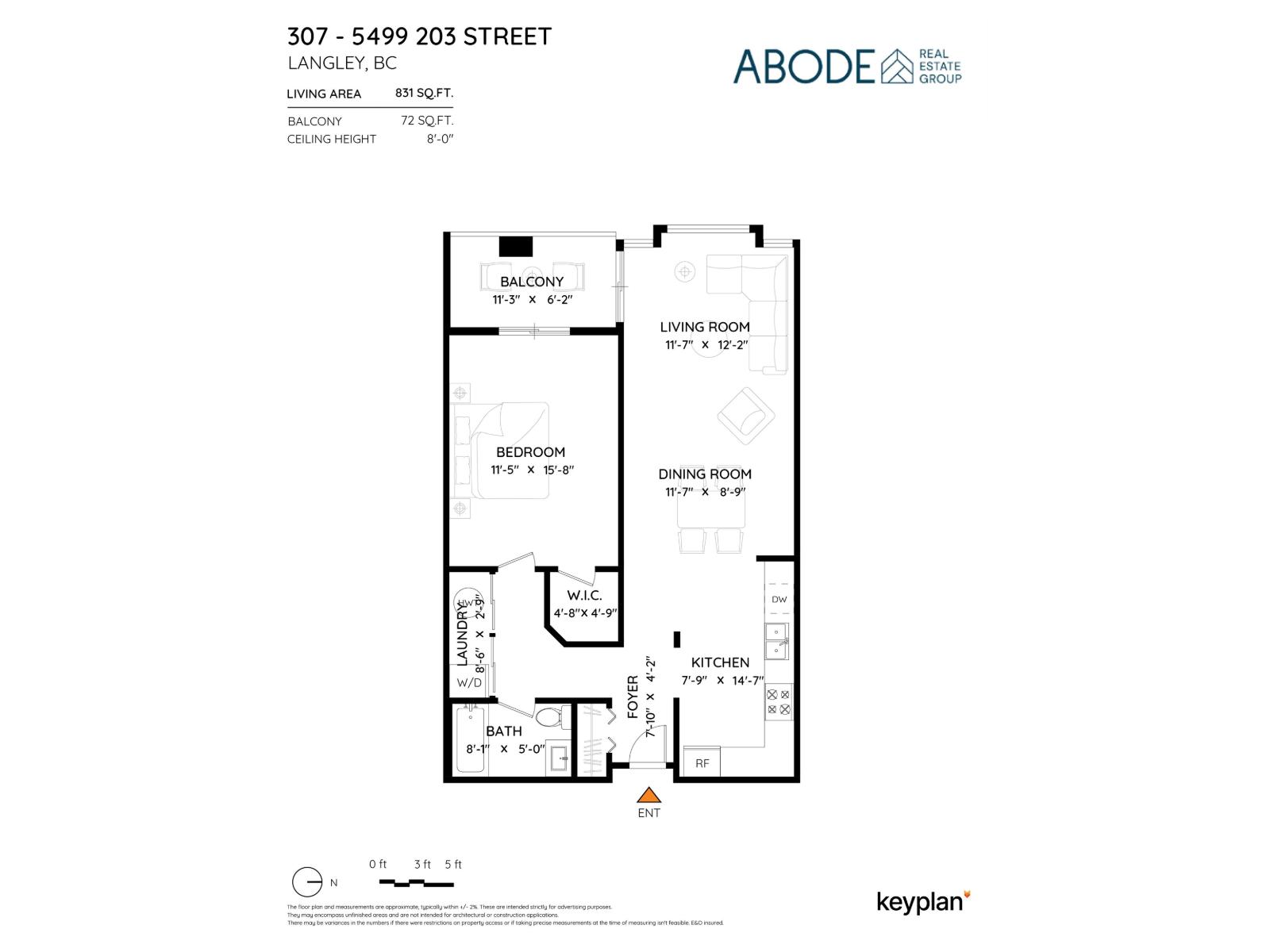 307 5499 203 STREET, Langley