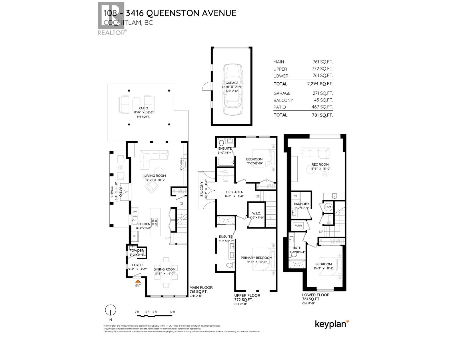 108 3416 QUEENSTON AVENUE, Coquitlam