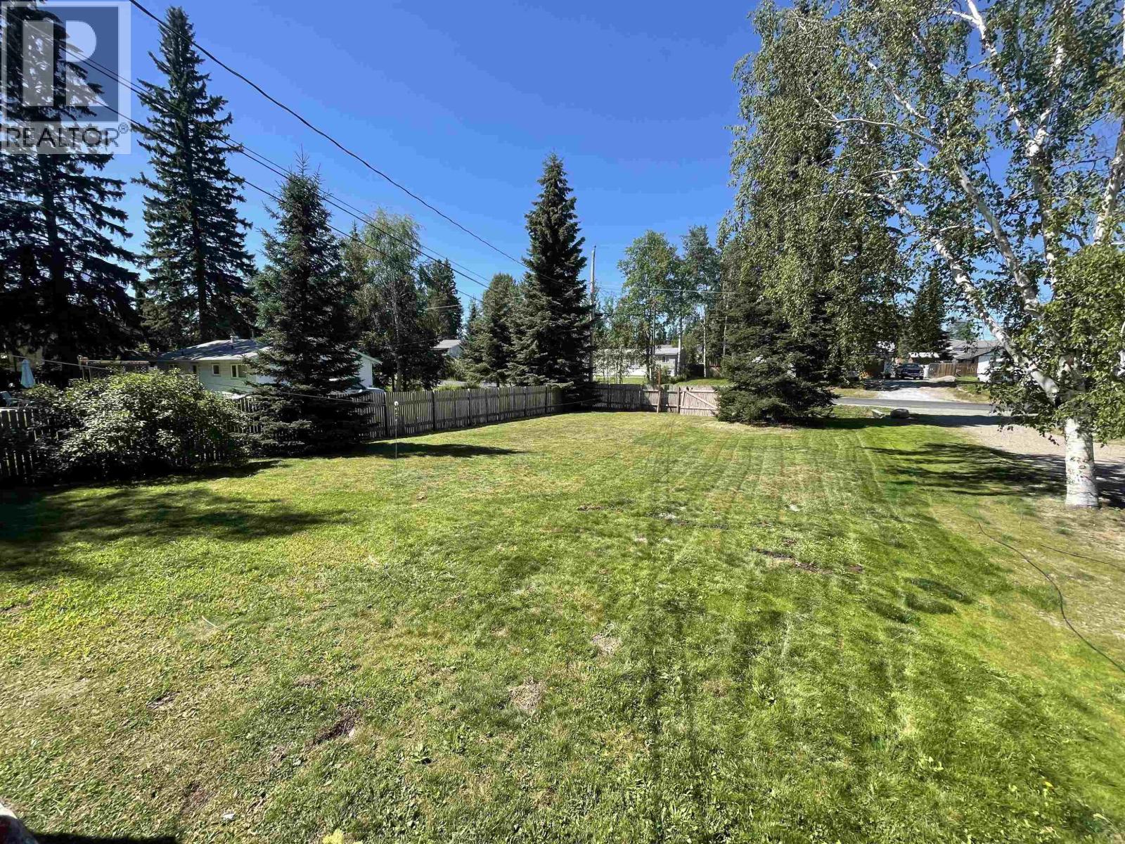Backyard of 7238 ELK ROAD · Prince George, BC