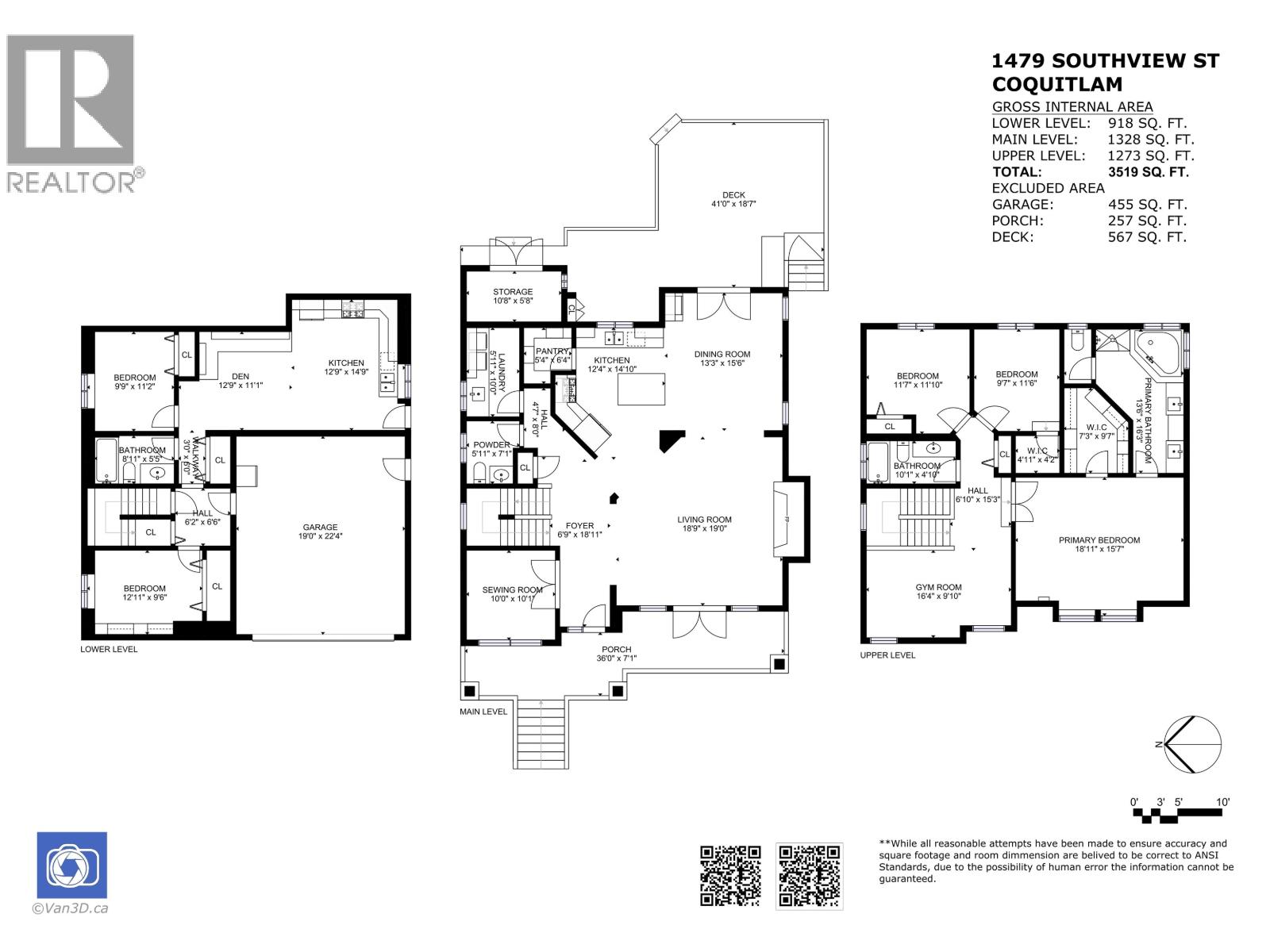 5 Bed, 4 Bath House for Sale in Coquitlam – 1479 SOUTHVIEW STREET, Coquitlam – MLS# R3129194 - Image 39