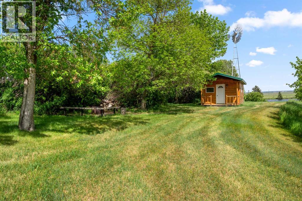 Cabin with Fire Pit