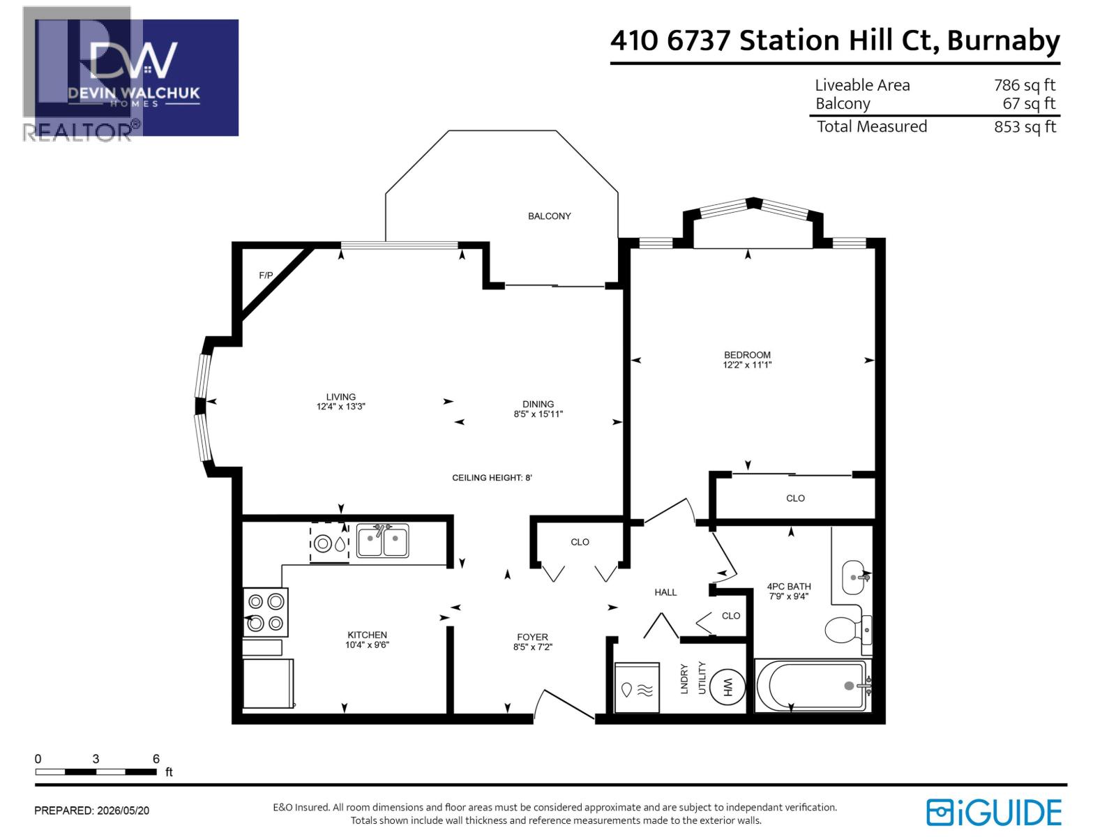 1 Bed, 1 Bath Apartment for Sale in Burnaby – 410 6737 STATION HILL COURT, Burnaby – MLS# R3128489 - Image 32