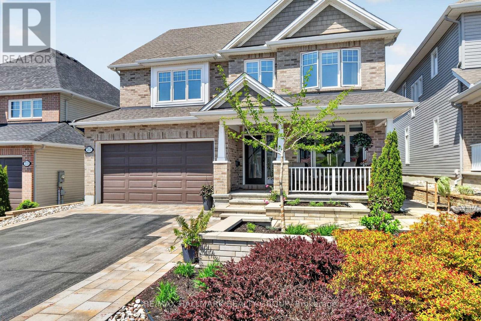Standout curb appeal welcomes you home