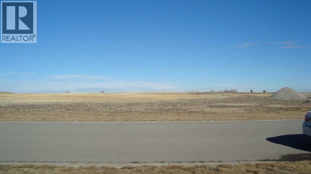 View from the front of the lot looking across the street