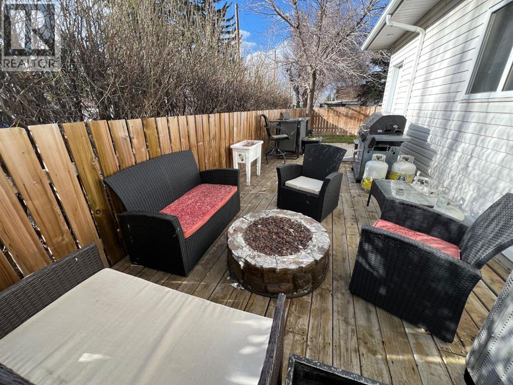 Back deck for taking in the outdoors