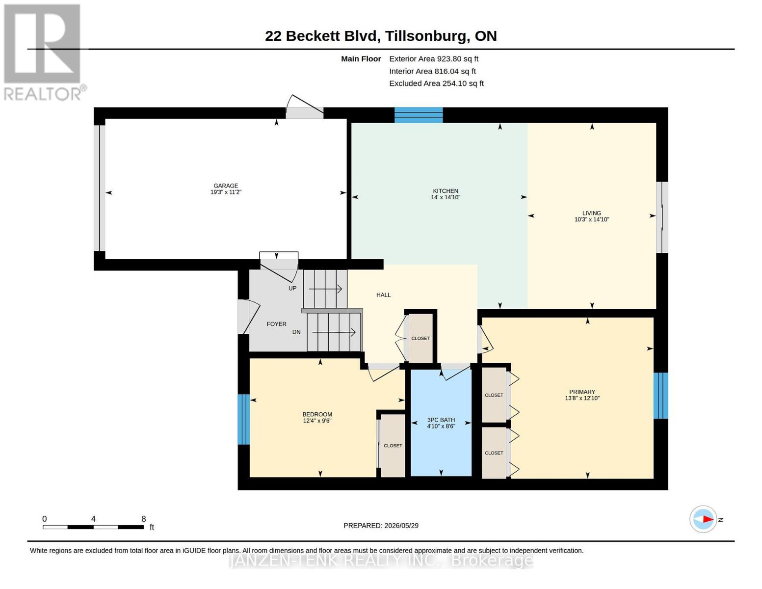 4-bedroom home for sale at 22 BECKETT BOULEVARD, Tillsonburg ON · photo 37 of 38