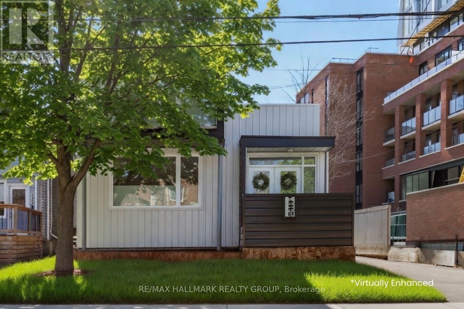 Daylight View of Modern front exterior in Westboro