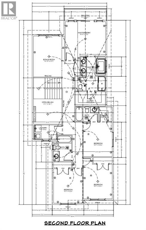 Second floor plan